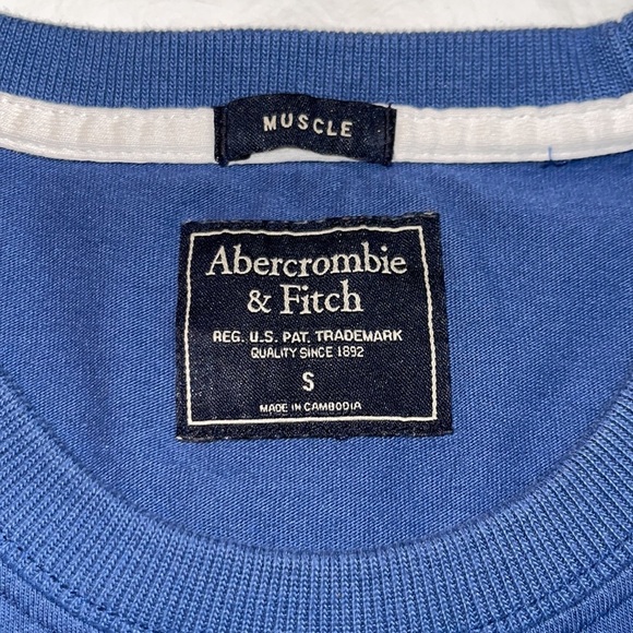 Abercrombie & Fitch A&F boys size small long sleeve muscle tshirt - Picture 3 of 6